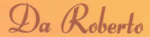 Logo Da Roberto