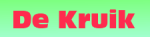 Logo Grillroom de Kruik
