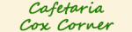 Logo Cafetaria Cox Corner