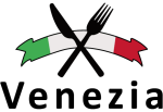Logo Venetia Pizzeria en Steakhouse