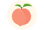 Logo Peachy Juicery